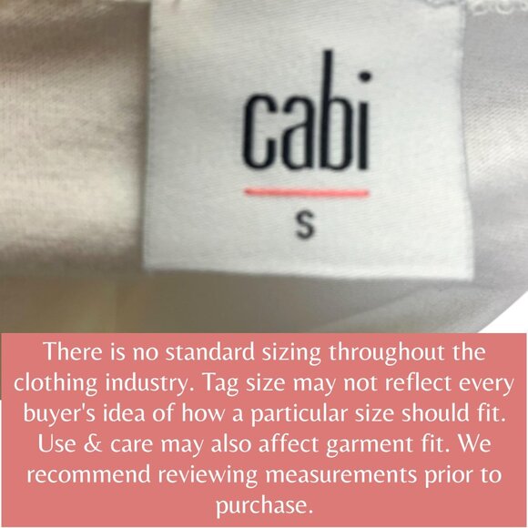 Cabi Women Topspin Top Black White Ruffle Sleeveless Stretch Knit #5199 Size S - Picture 10 of 12